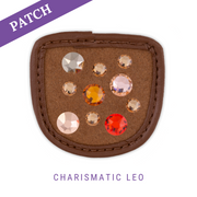 Charismatic Leo Riding Glove Patch caramel