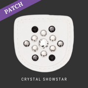 Crystal Showstar by Kathi Bühler Patch white