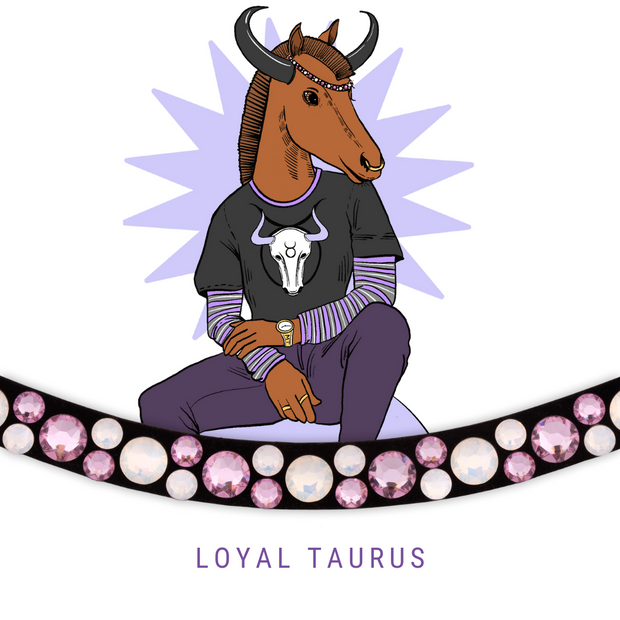 Loyal Taurus Browband Bling Swing
