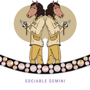 Sociable Gemini Inlay Swing