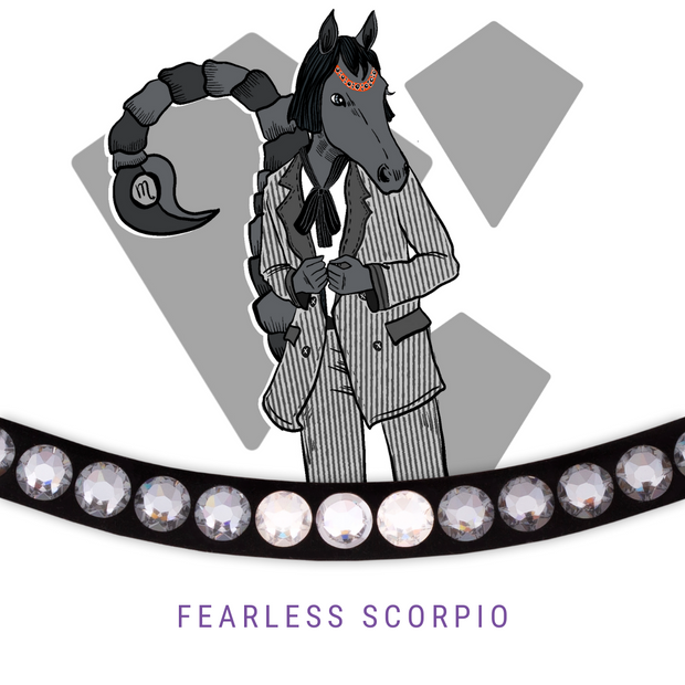 Fearless Scorpio Browband Bling Swing