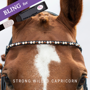Strong Willed Capricorn Browband Bling Classic