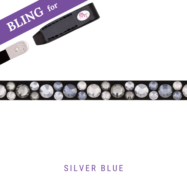 Silver Blue Bling Classic