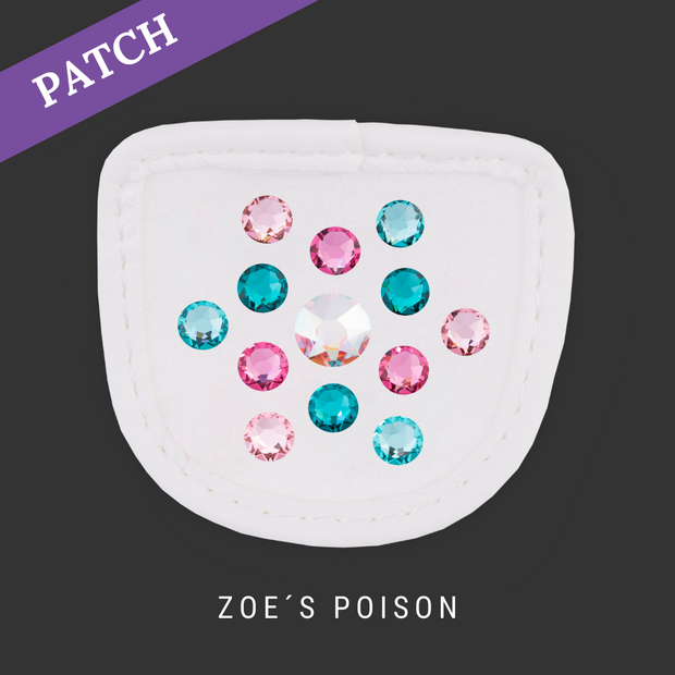 Poison Zoe by Basti Patch white