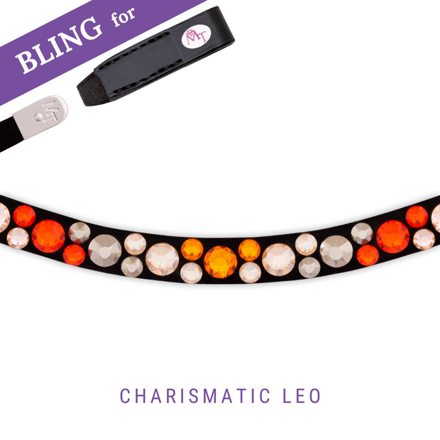 Charismatic Leo Browband Bling Swing