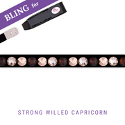 Strong Willed Capricorn Browband Bling Classic