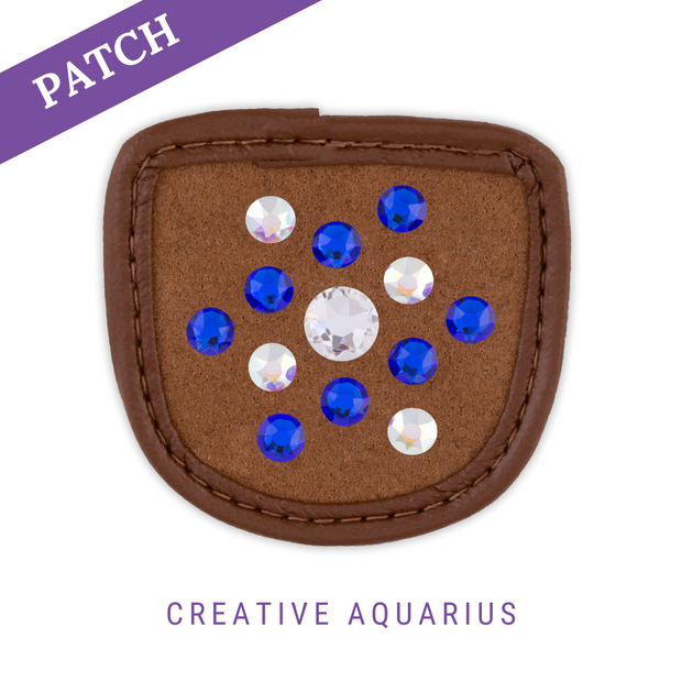 Creative Aquarius Riding Glove Patch caramel