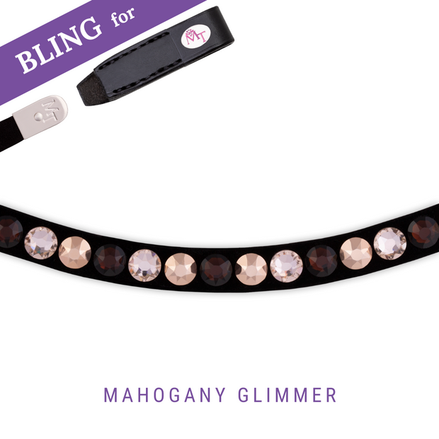 Strong Willed Capricorn Browband Bling Swing