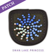 Swan Lake Princess riding glove Patch braun