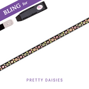 Pretty Daisies Browband Bling Classic