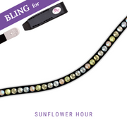 Sunflower Hour Browband Bling Swing