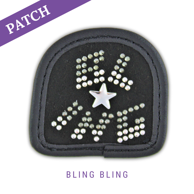 Bling Bling Riding Glove Patches