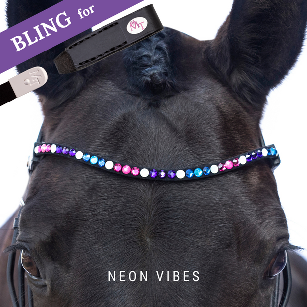 Neon Vibes browband Bling Swing