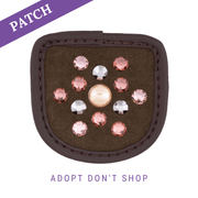 Adopt don`t Shop Patch brown