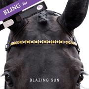 Blazing Sun Browband Bling Classic