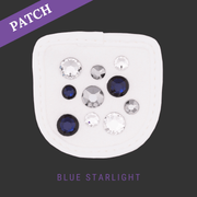 Blue Starlight Patch white