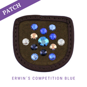 Erwin's Competition Blue by Lisa Barth Patch brown