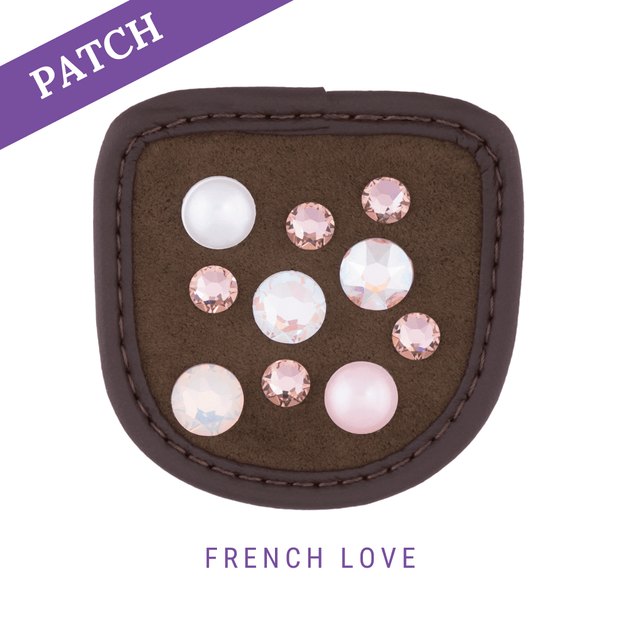 French Love Patch brown