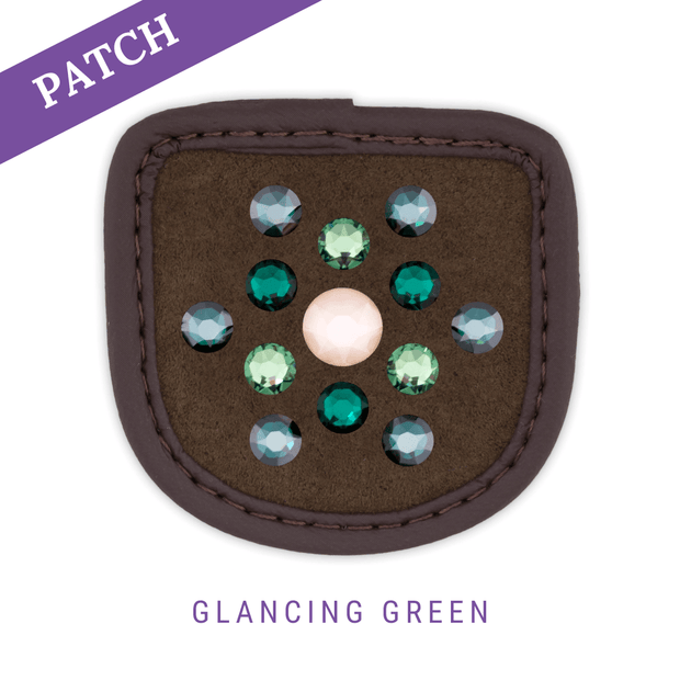 Glancing Green by Nina Kaupp Patch brown