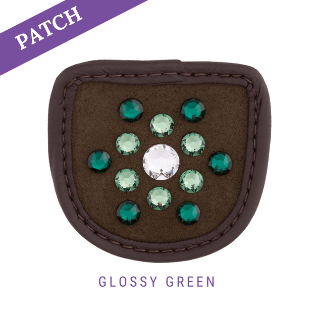 Glossy Green by Nina Kaupp Patch brown