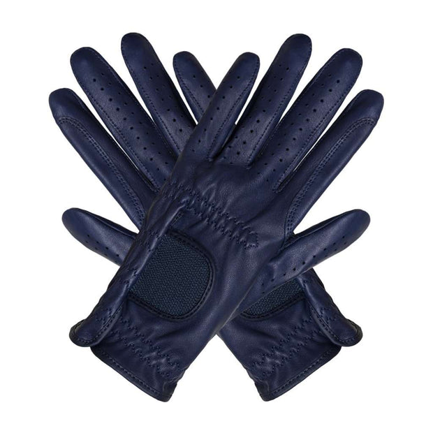 Leather Glove Blue