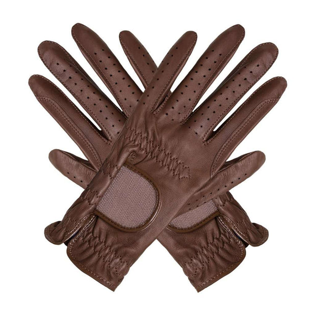Leather glove Caramel