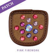 Pink Firework Patches