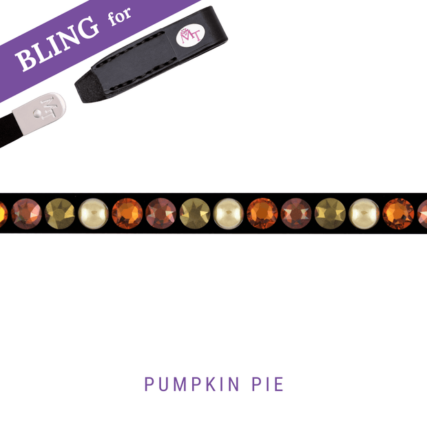 Pumpkin Pie Browband Bling Classic