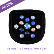Erwin's Competition Blue by Lisa Barth Patch black
