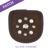 Silver Chrome Patch brown