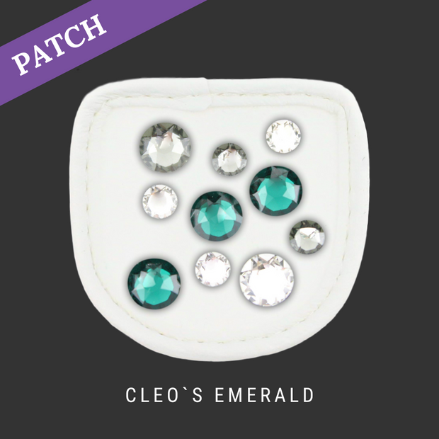 Cleo´s Emerald by Ellen Wiegmann Patch white